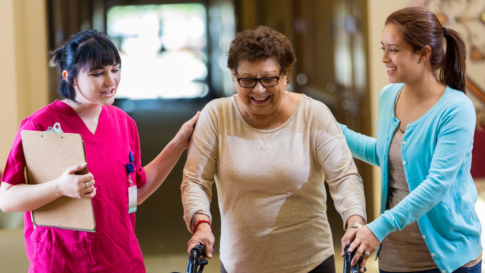 Crown Point Assisted Living commitment: 1 caregiver for every 6 residents
